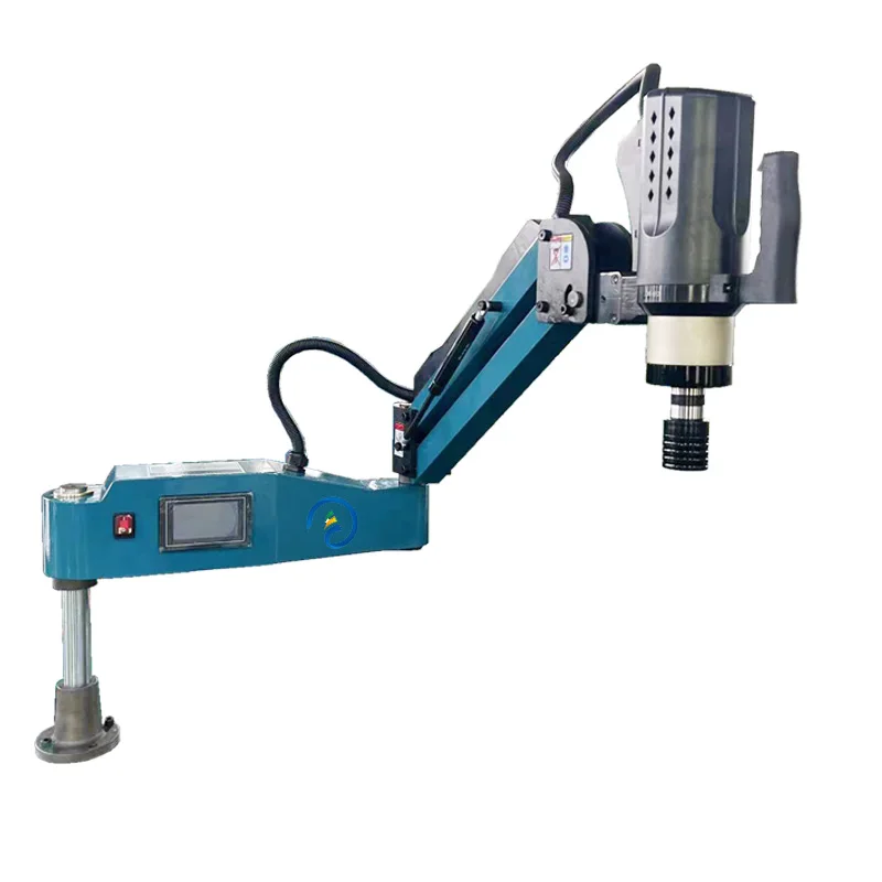 

Cantilever High Precision Electric Flexible Tapping Arm Machine With Universal Head Servo Motor 8pcs Tap Holder