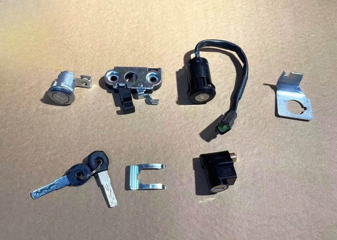 Suitable for UltraBee Qiulong Surron accessories, vehicle locks, three sets of locks for the whole car