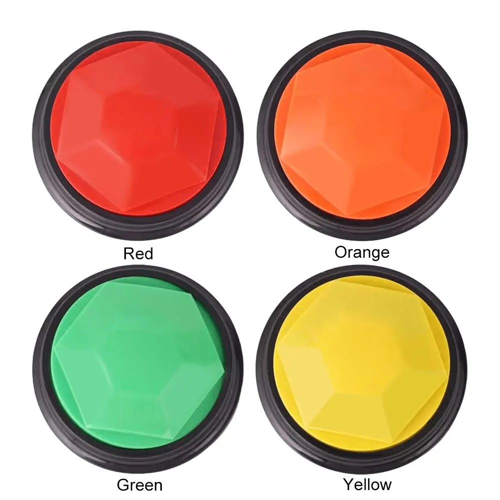 أزرار تدريب الكلاب، ألعاب تفاعلية للحيوانات الأليفة قابلة للتسجيل، زر ناطق للكلاب المحمول لتوصيل الحيوانات الأليفة #5