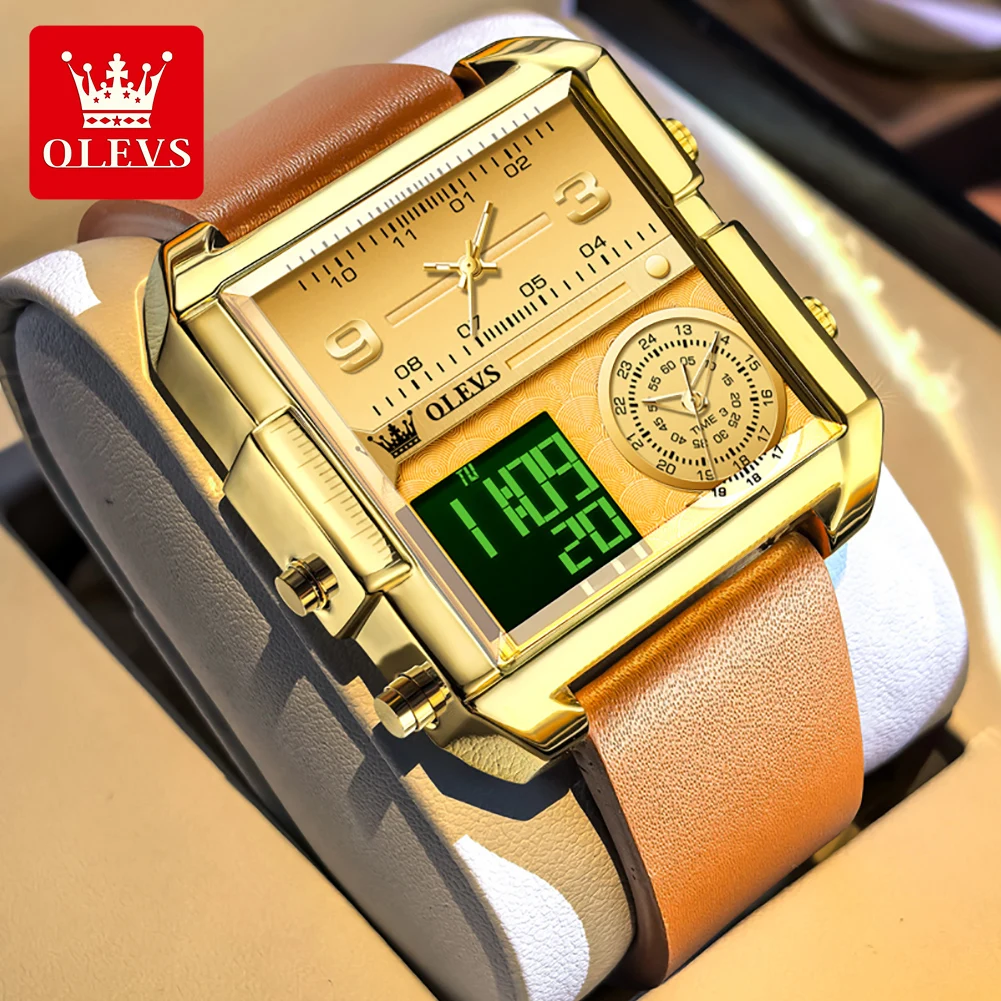 Men'S Fashion Zone - OLEVS 1101 Reloj de pulsera de