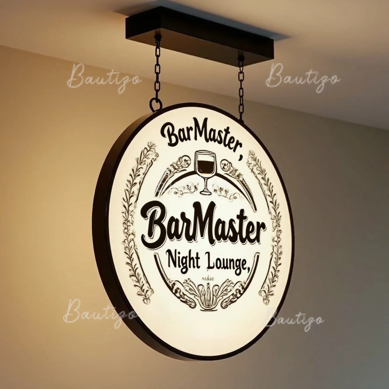 Custom Acrylic Signs Led Light Sign Home Business Logo Outdoor Wall Signage Neon Letters Luminous Metal Bright Advertising Box