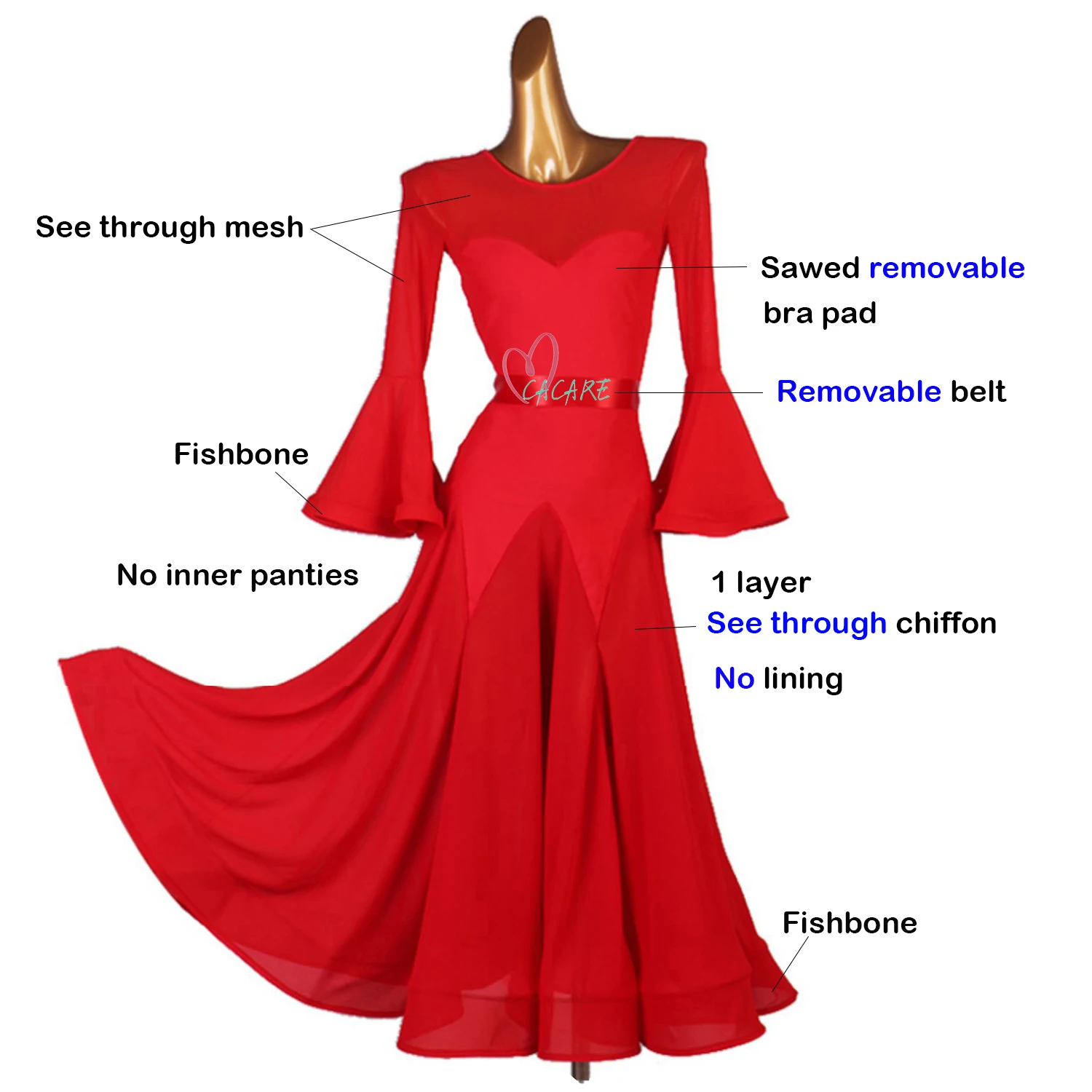 SALE Dance Wear Waltz Ballroom Modern Dress 2024 High Quality Stage Clothes Competition Dress Female Dance Suit Costume 0127