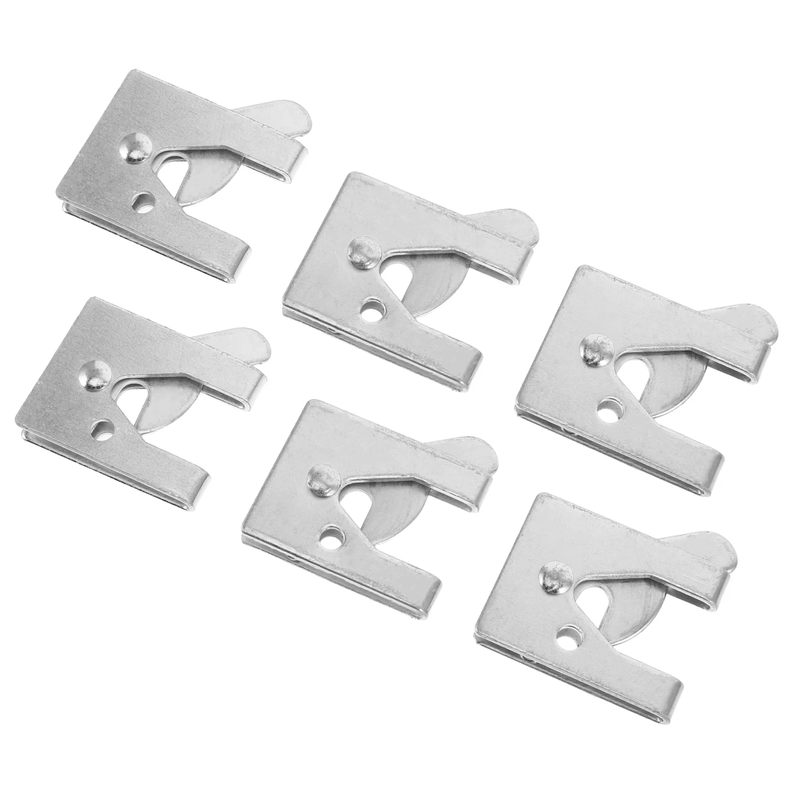 

6 Pcs Pet Cage Lock Door Buckle Dog Latch Animal Enclosure Barn Bolt Crate Locks