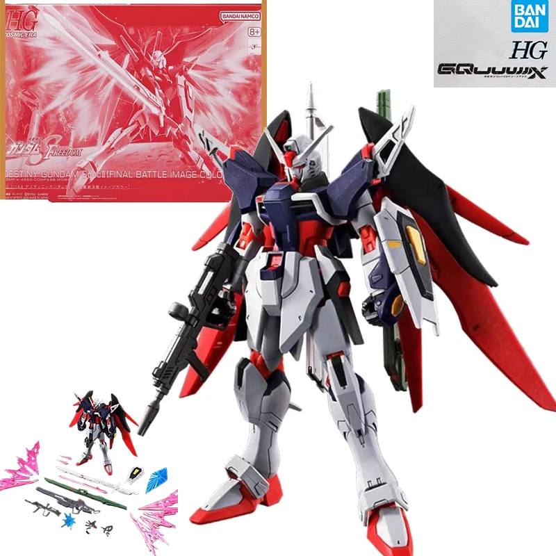 

Original BANDAI PB HG 1/144 GUNDAM SEED FREEDOM Destiny Gundam Spec2 [FINAL BATTLE IMAGE COLOR] Anime Figure Assembly Model Toy