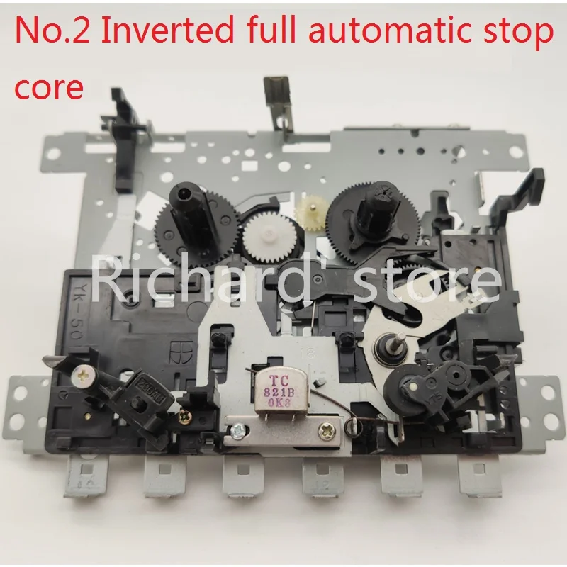 1 Set lettore di registratore a nastro vecchio stile lettore musicale di tipo verticale e invertito accessori di modifica fai-da-te