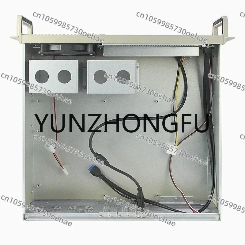High Quality 3U Server Rack Server Industrial Computer Chassis with 8.9 Inch Lcd Touch Screen Support ATX PSU Motherboard view 6