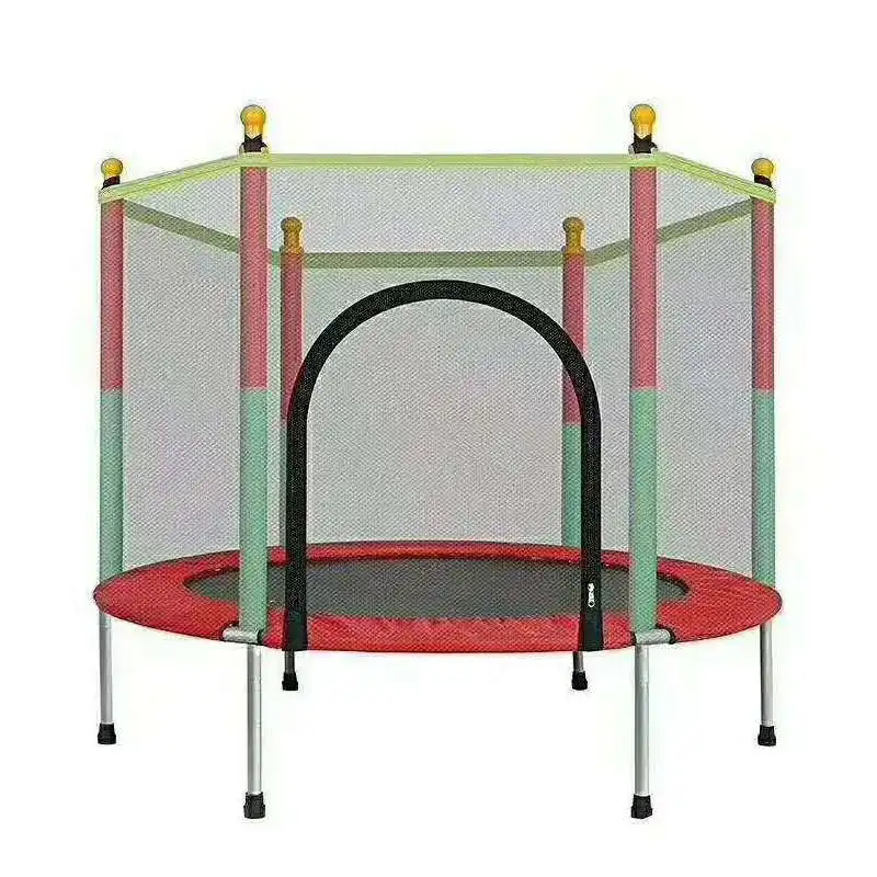 Niedriger Preis 16ft Fitness Indoor Kinder Rund trampolin mit Zelt/Dach