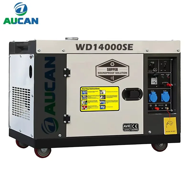Customized Industrial Diesel Generator 220V 50/60Hz Open Frame Silent Type 5kW 30kW With Optional ATS 1800 RPM Remote Control