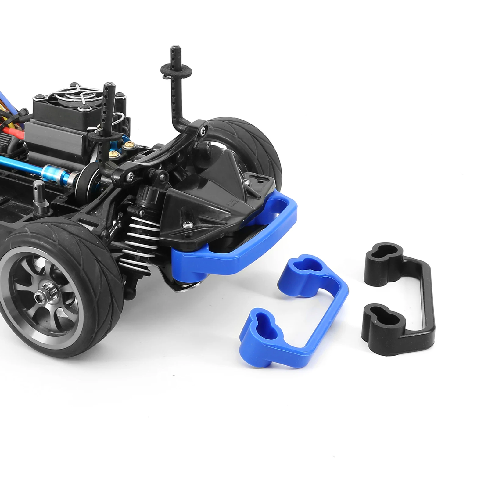 المصد الخلفي لسيارة Tamiya RC ، حامل مقبض تثبيت محمول ، مقبض هيكل ، ملحقات ترقية ، 1 ، 10 ، TT01 ، TT02