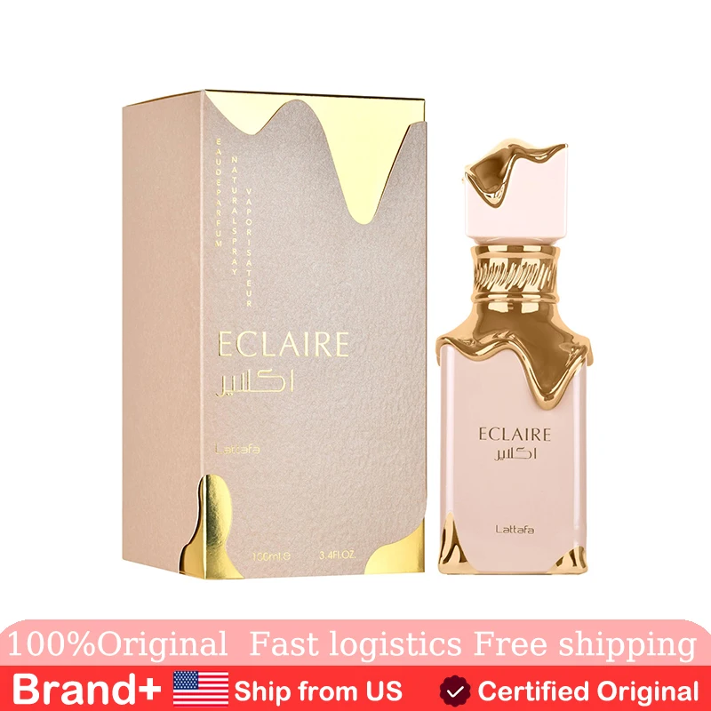 

Lattafa Eclaire Vanilla Caramel Sweet Floral Eau De Parfum Long-Lasting Fragrance for Women 3.40 Ounce Cologne Persistence