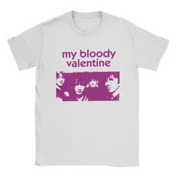 My Bloody Valentine T-Shirts for Men Crazy Cotton Tees Round Neck Short Sleeve T Shirts New Arrival Clothes