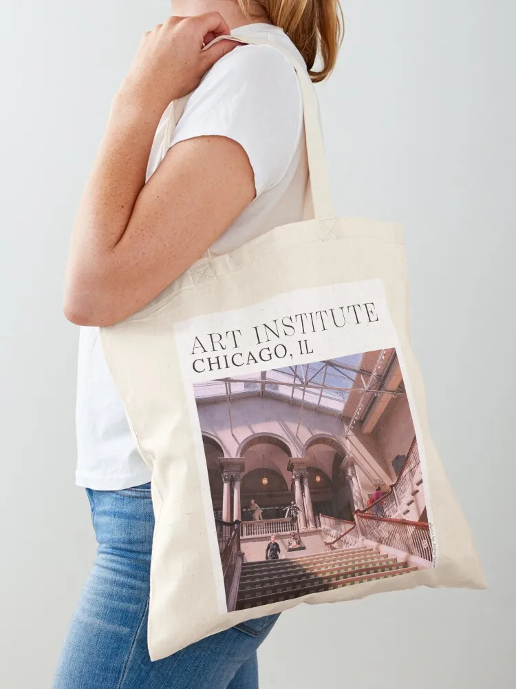 

ART INSTITUTE OF CHICAGO MUSEUM PRINT Tote Bag shopper bags for women Beach bag canvas tote bag tote men