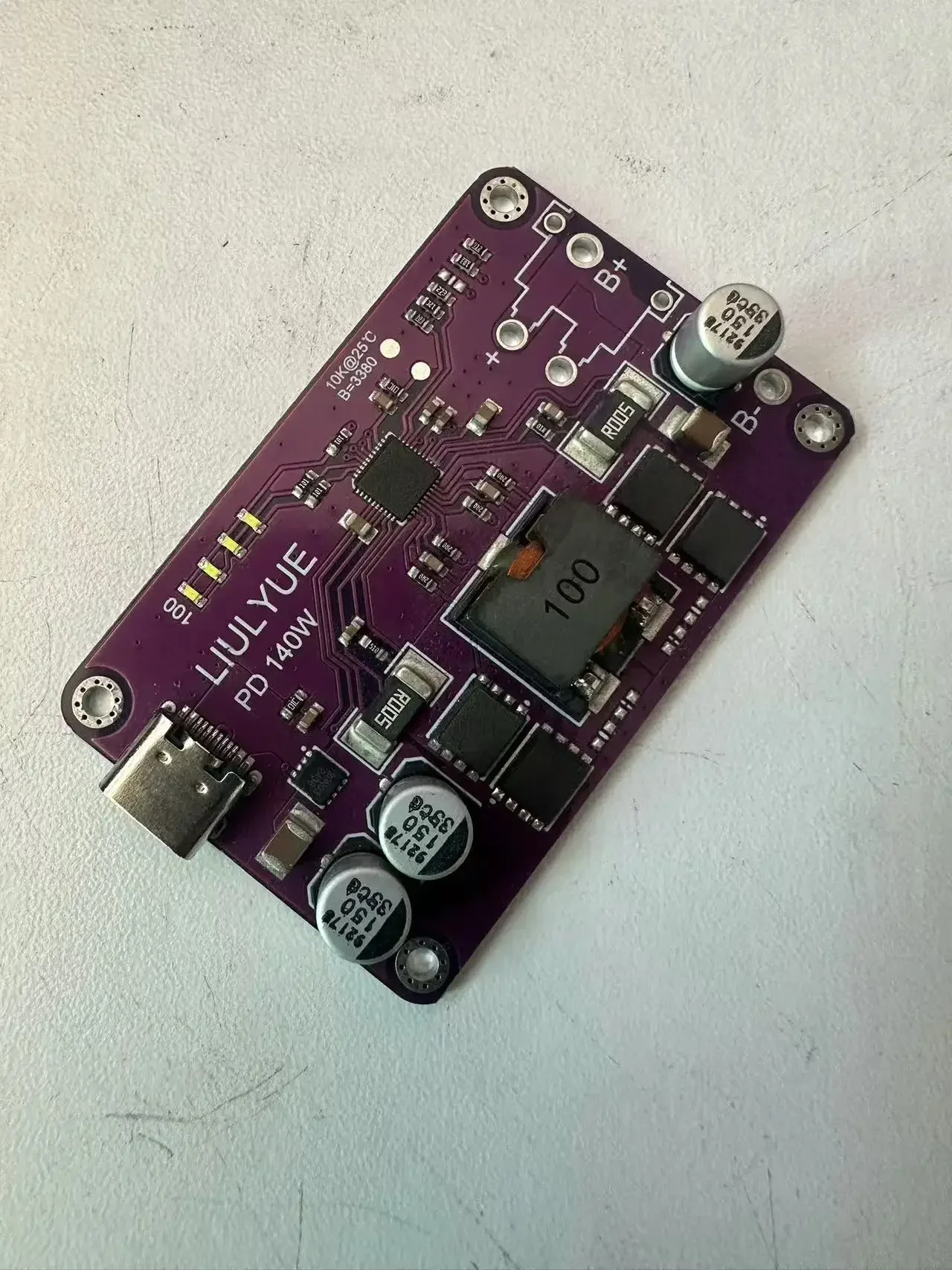 PD3.1 140W TYPE-C Lithium Battery Charging And Discharging Module for 3 to 6 Series Batteries