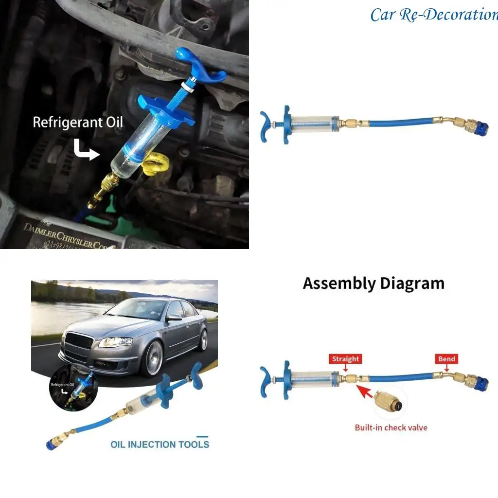 

R58D Масло и красительную инжектора Внутренняя заливная заполняющая жидкость для кондиционера
