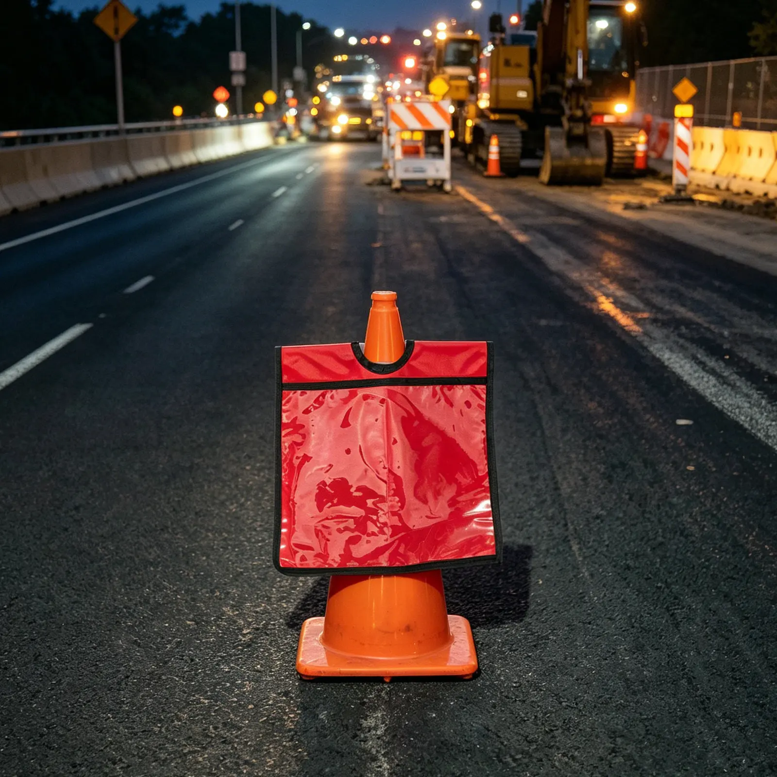 2Pcs Traffic Cone Sleeves Elas - огляд і ціна Road Traffic Cone
