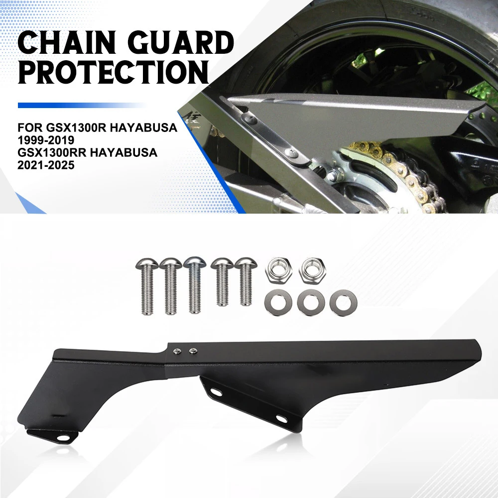 

Chain Guard Cover Motorcycle Accessories For Suzuki GSX1300R Hayabusa 1999-2019 GSX1300RR Hayabusa 2021-2025 Chain Cap Protector