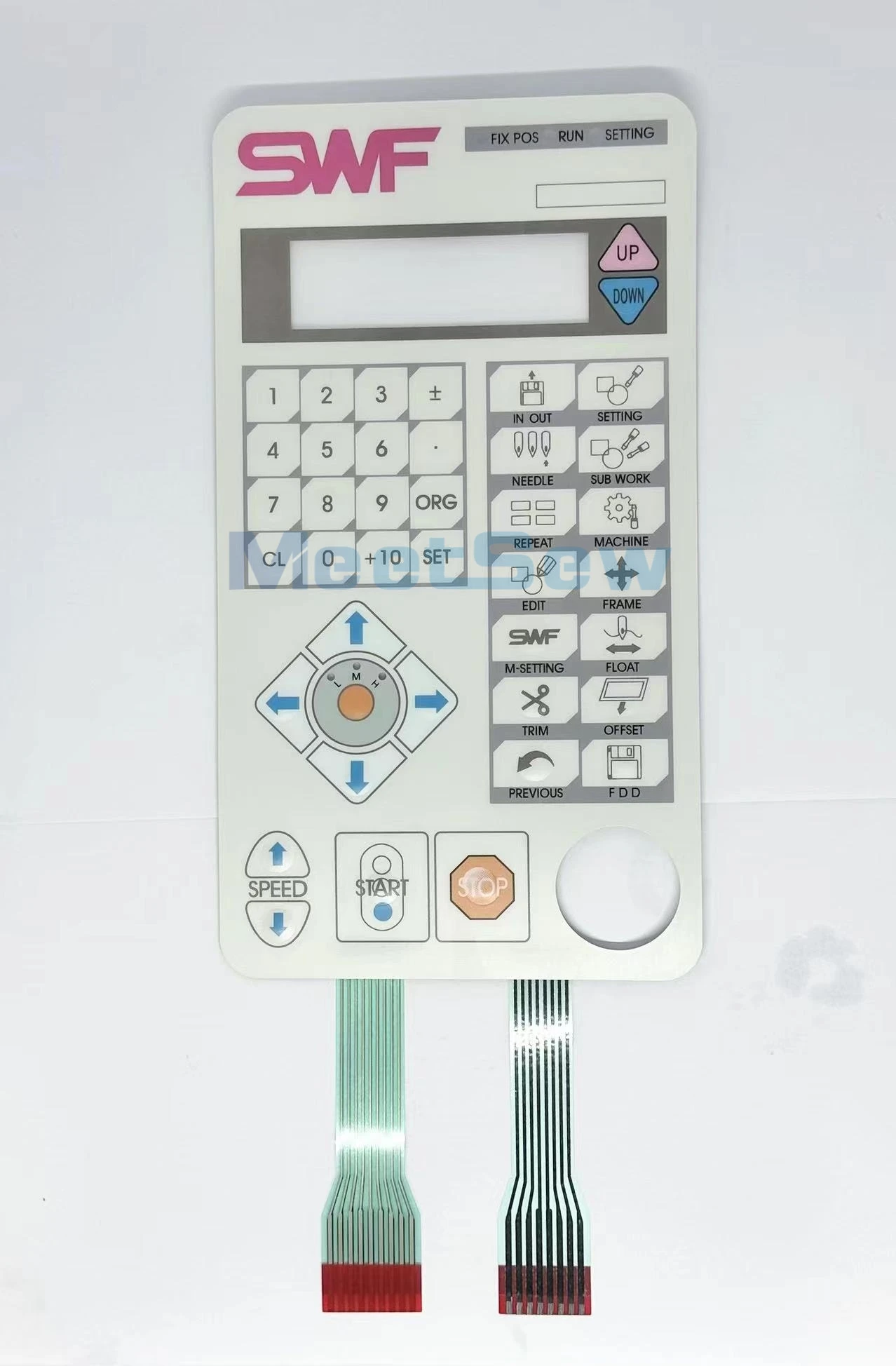 Wholesale Original Sunstar SWF Keypad Computer Embroidery Machine Membrane Switch