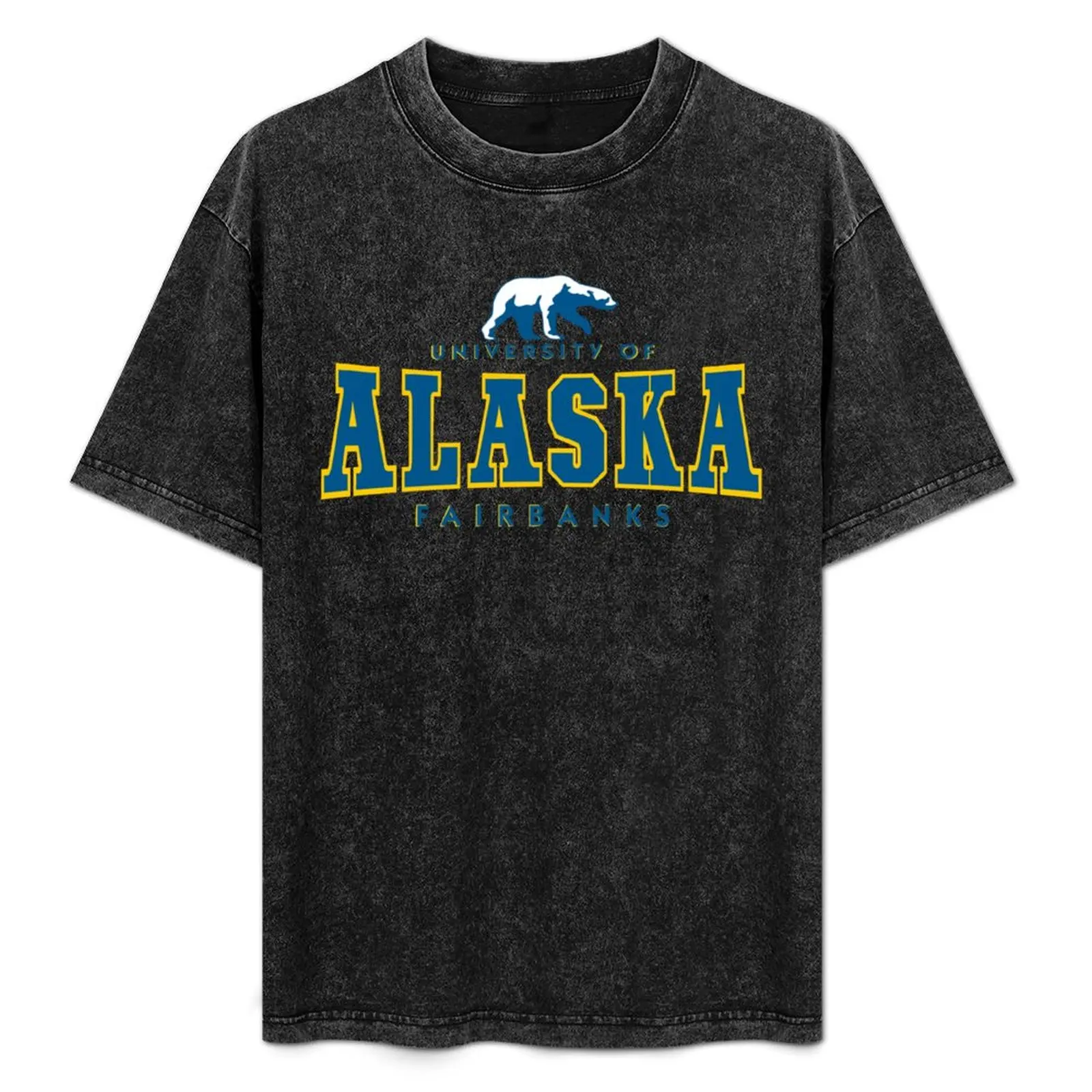 University of Alaska Fairbanks - Nanooks T-Shirt quick drying boys whites street wear t shirts for men pack