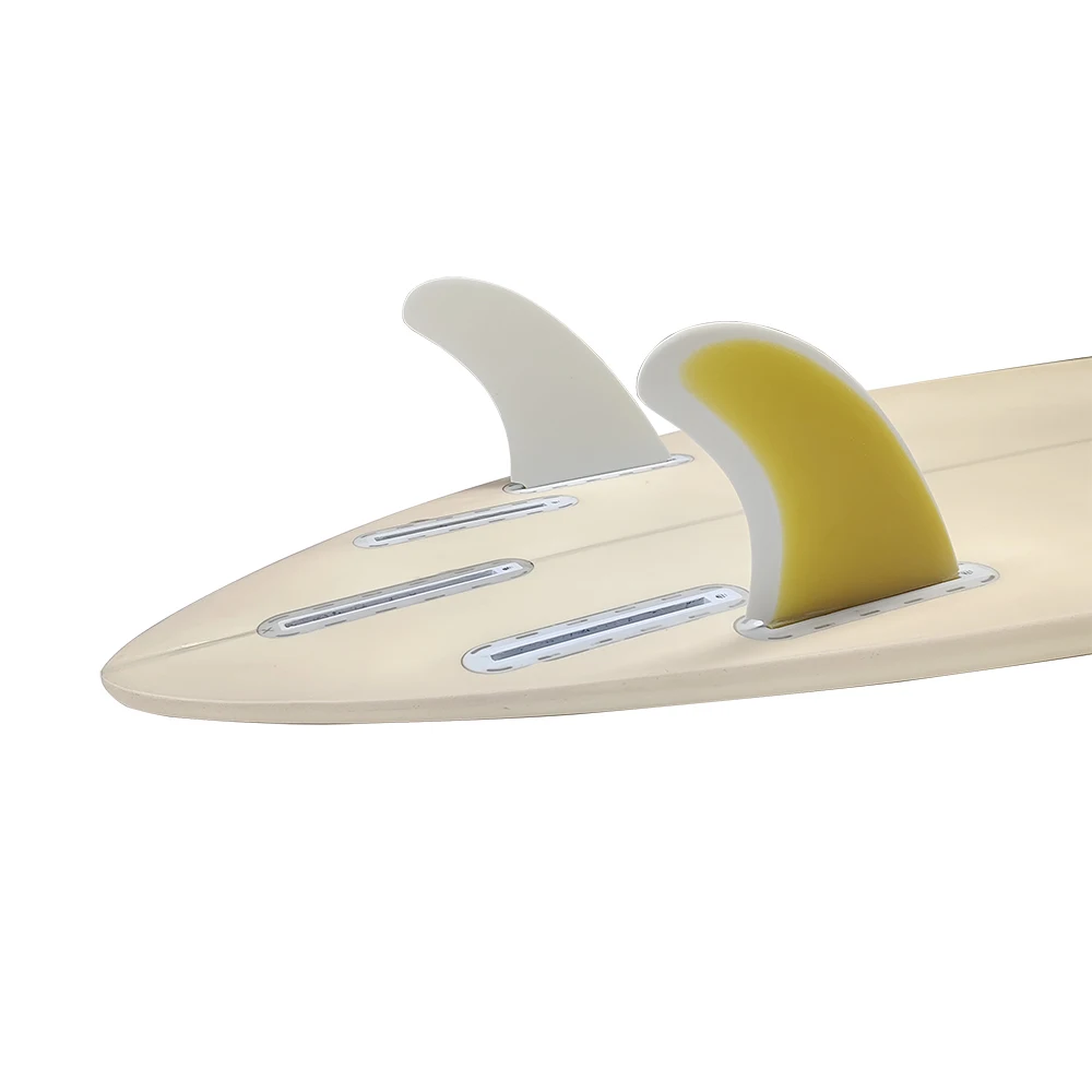 2 pinne UPSURF FUTURE MR TWIN Fins pinne per tavola da Surf ad alte prestazioni in fibra di vetro pinne laterali doppie linguette singole Surf Quilhas Thruster