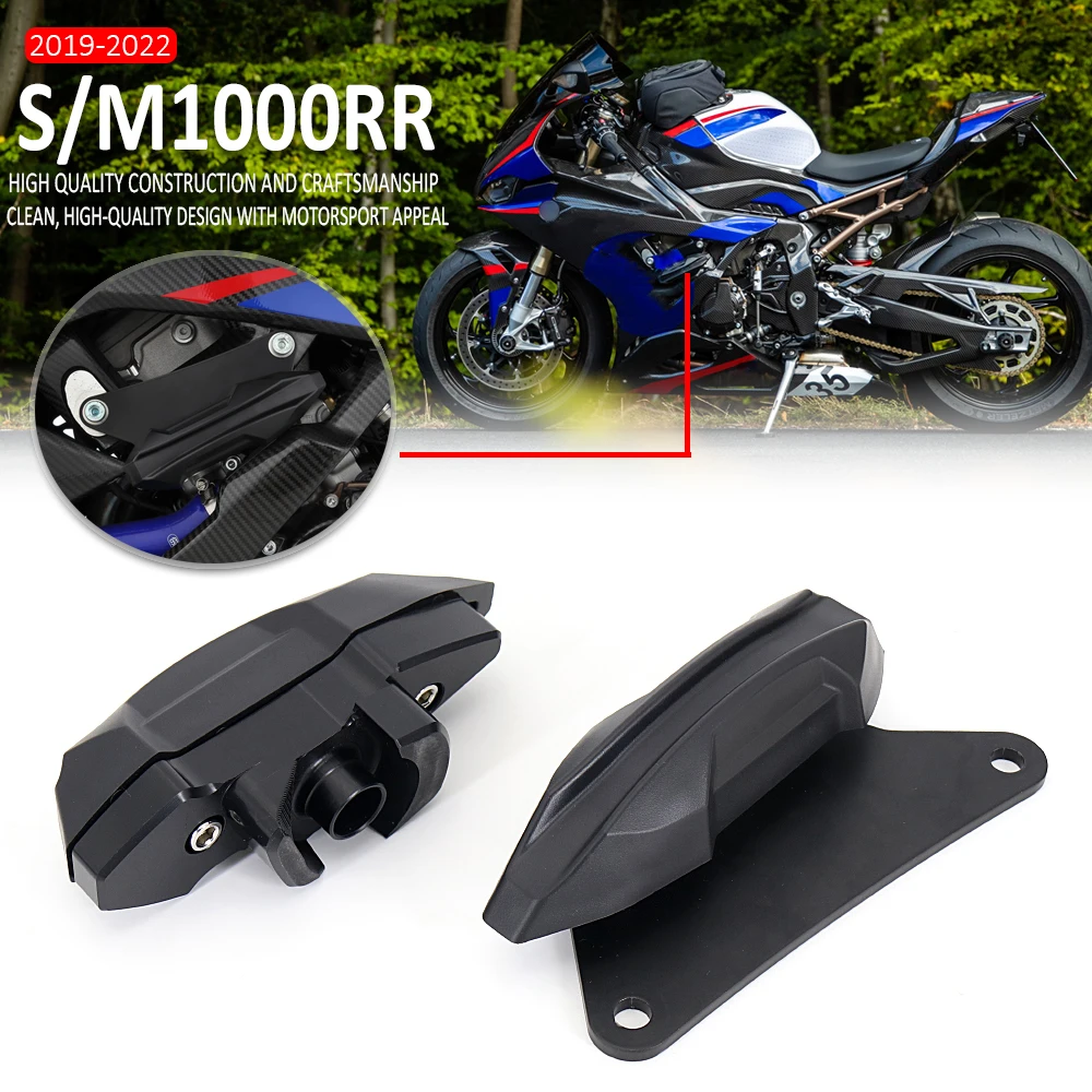 

NEW Motorcycle Frame Sliders Pad Protector Anti-Fall Glue Falling Protection Pads Set For BMW S1000RR M1000RR S1000 RR 2021 2022