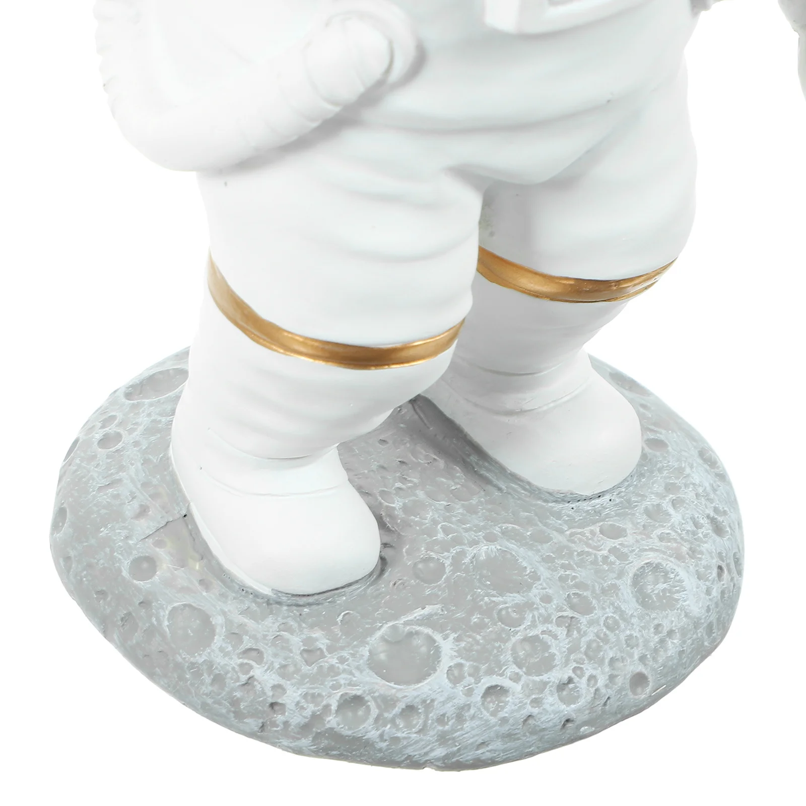 

1pc Small Astronaut Desk Decor Tabletop Cake Topper Home Adornment Living Astronaut Figurines Room Ornament Spaceman