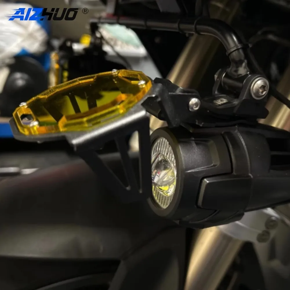 Motorcycle Fog Lamp Light Cover Guard Grille Protector For BMW R 1250 GS R1250 R1250GS Adventure ADV R1250RT 2019-2022 2023 2024