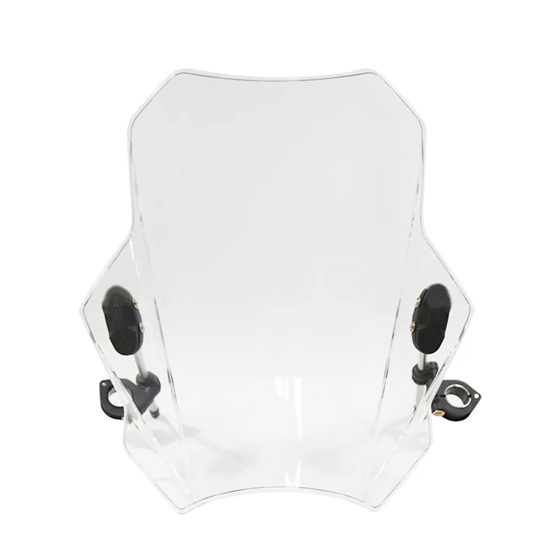 

Durable Front Wind Deflectors Windscreen For MT07 MT09 HONDA CBR600RR CB1000R GXSR 600 750 BMW Ducati 40X37cm Accessories