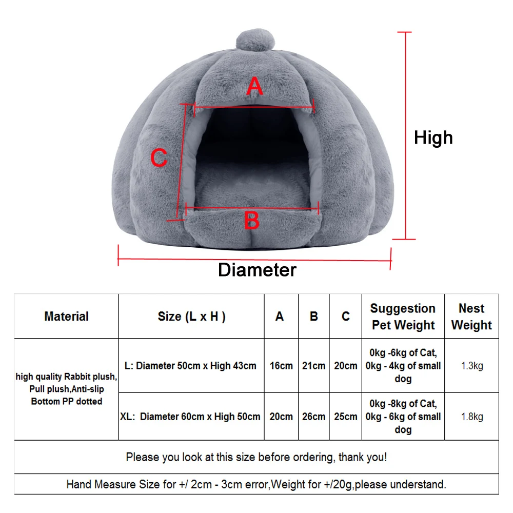 Домашние животные, кошачье гнездо, зимнее теплое маленькое собачье домик, коврик для кошачьей кровати, съемный питомник, мягкое удобное гнездо для сна, маленькая кровать для домашних животных