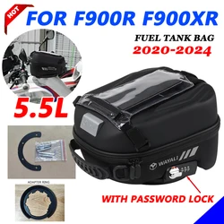 For BMW F900R F900XR F 900 R/XR 2020-2022 2023 2024 F900 R XR Motorcycle Tank Bag Navigation Bags Storage Bag With Password Lock