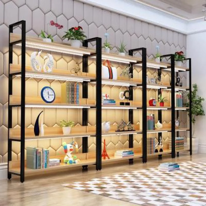 Custom. Storage Rack Freestanding Book Organizer, Storage Display Stand