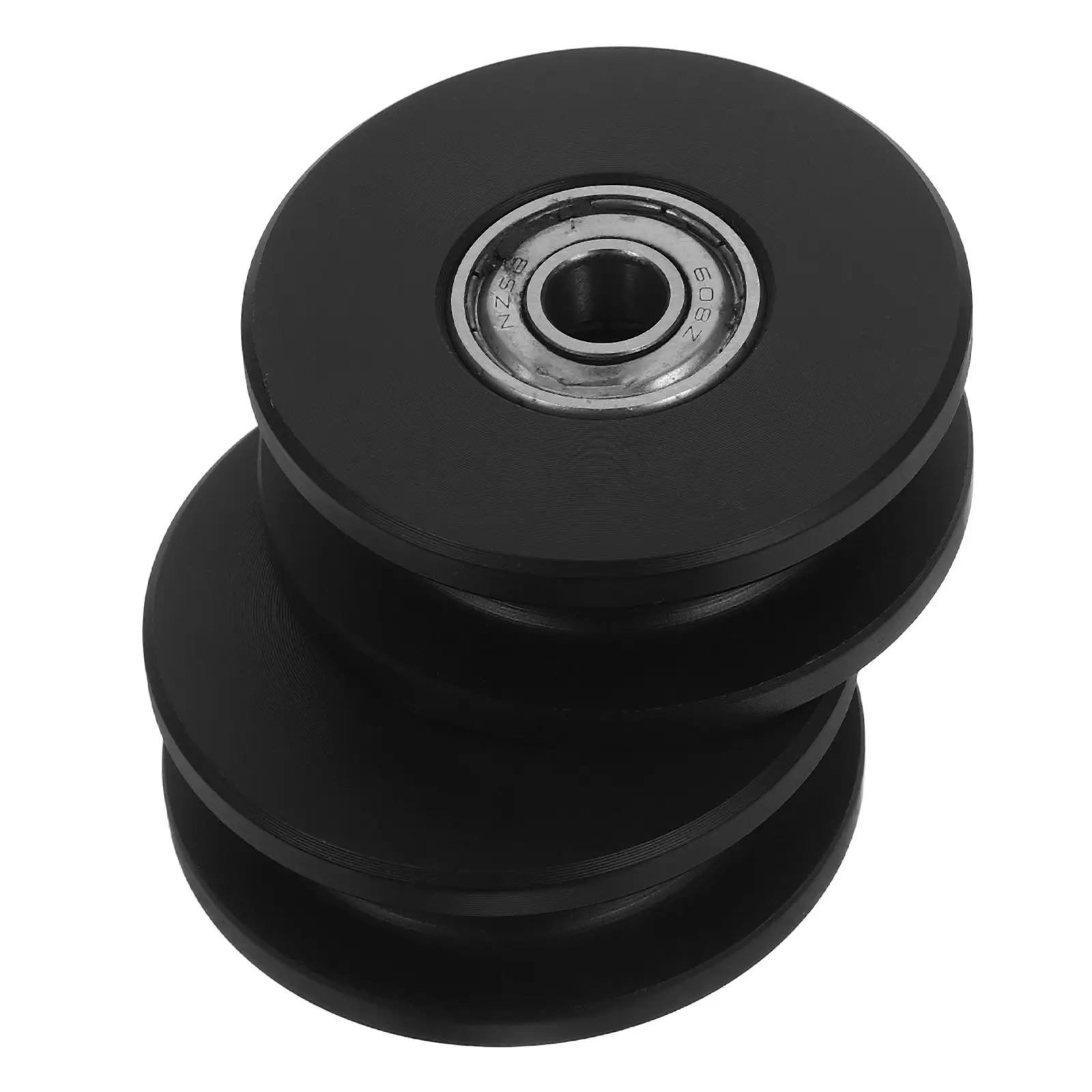 

2Pcs Medical Wheel Dual Bearing Replacement Pulleys for Home Gym Equipment Smooth Operation High Durability Noise