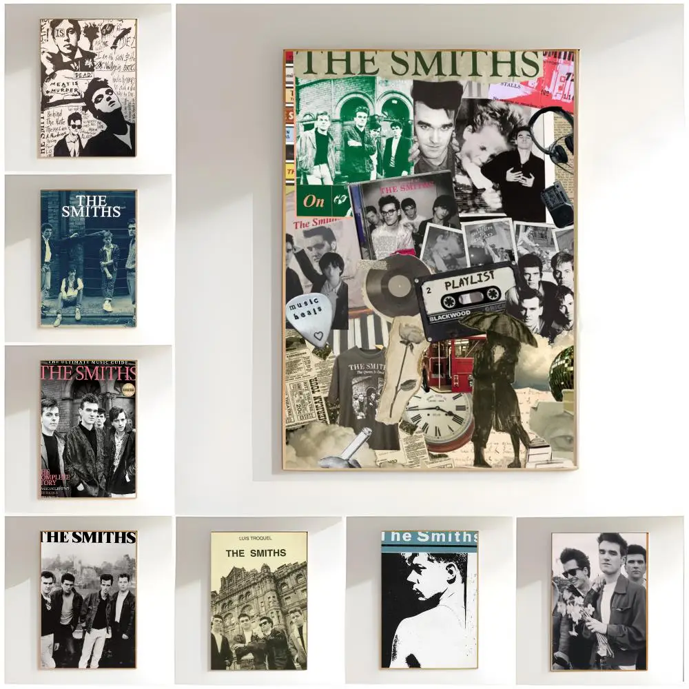 alt rock t-the smiths Poster Classic Wall Art  Home Decor  Peel and Stick Unframed