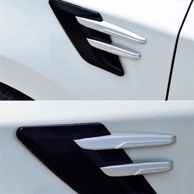 Reliable-Car Side Air Intake Hood Vent Decoration Car Side Vent Hood Car Personality Modification Exterior Decoration Universal