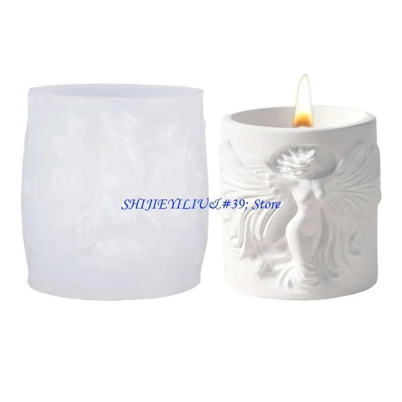 

E21F Crafting Mould for Statue of Decorative Containers Handmade Projects