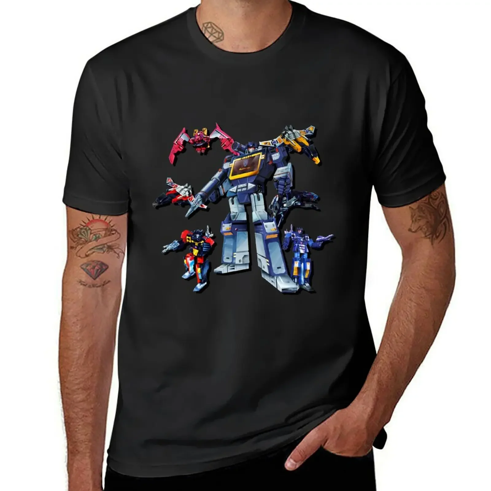 

Masterpiece Soundwave and Cassettes T-Shirt valentines clothes summer shirt heavy weight t shirts for men