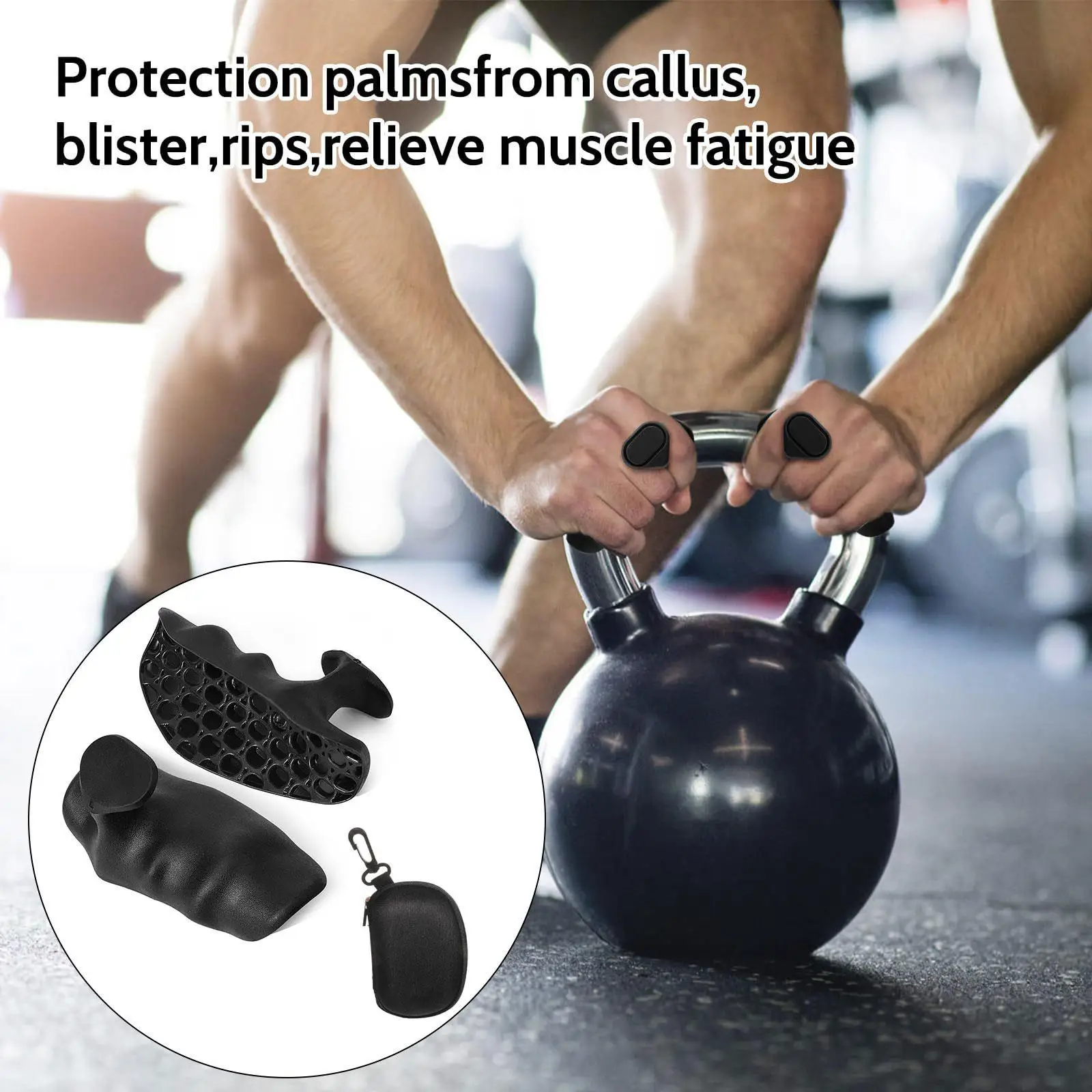 2x ручки для тяжелой атлетики, тренировочные перчатки, легкий захват для рук, защита рук для бодибилдинга, гимнастики, упражнений на плечах