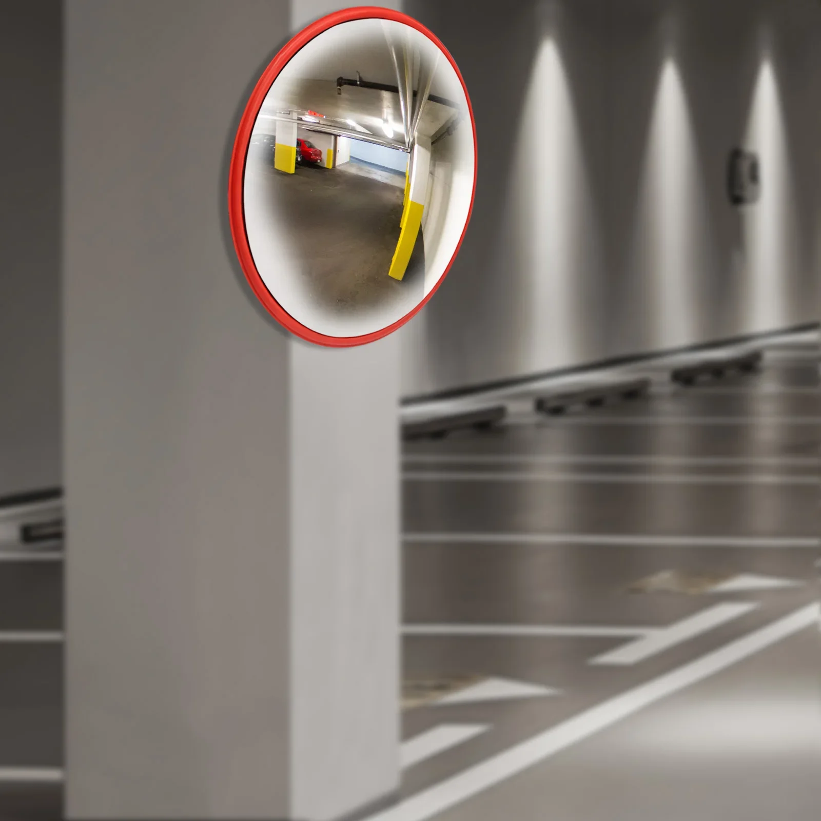 

Выпуклое защитное зеркало 24 дюйма (60 см) — ширина 230 ° Угловой вид, небьющаяся линза для ПК — угловое зеркало для внутреннего и наружного применения для слепых пятен