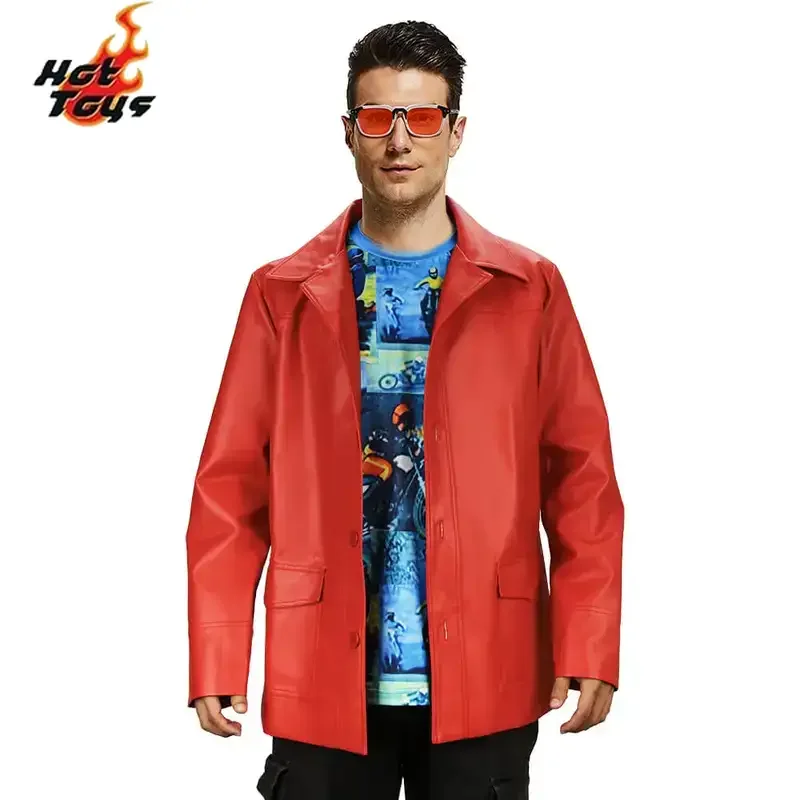 Fight Club Tyler Durden Jacket Cosplay Costume Movie Role Men's Tops Halloween Outfits