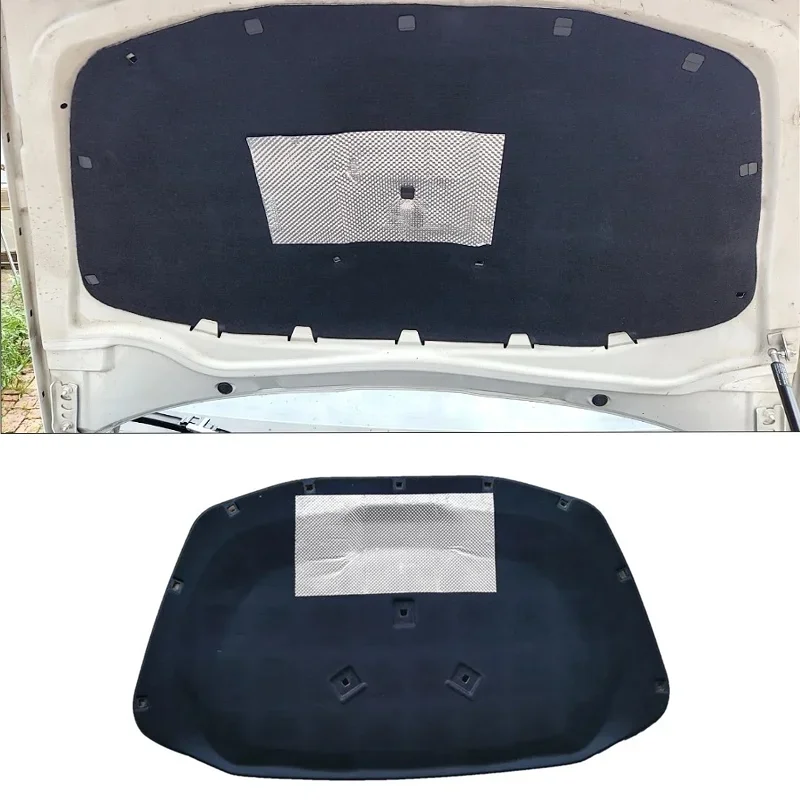 For Skoda Octavia Tour Fantasia Scout 1Z MK2 2004~2013 Car Hood Thermal lining Engine Soundproof Cotton Insulat Mat Accessories