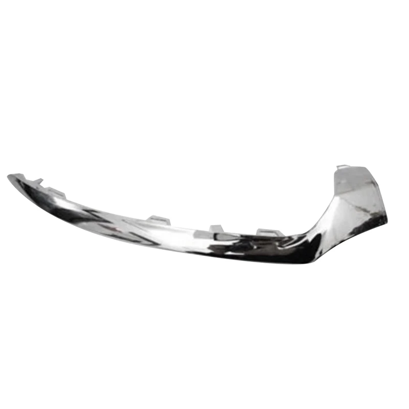 Left &Right Front Bumper Lip Spoiler Chrome Trim Front Bumper Trim For Mercedes C Class W205 C180 C200 A2058851374 A2058851474