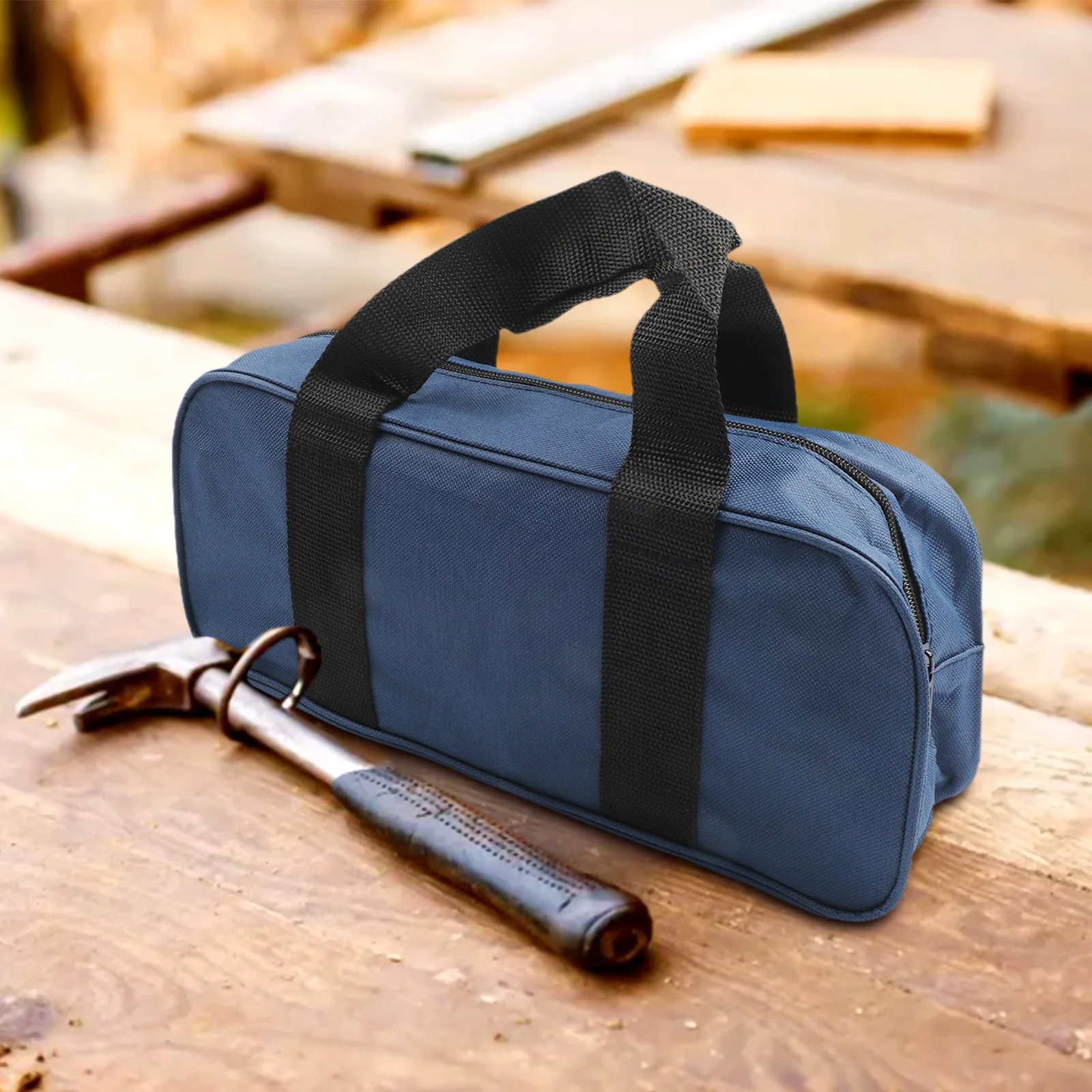 

Carpenter Tool Bag Electrician Bag Home Repair Zipper Tool Pouch Compact And Lightweight Design For Garage Use
