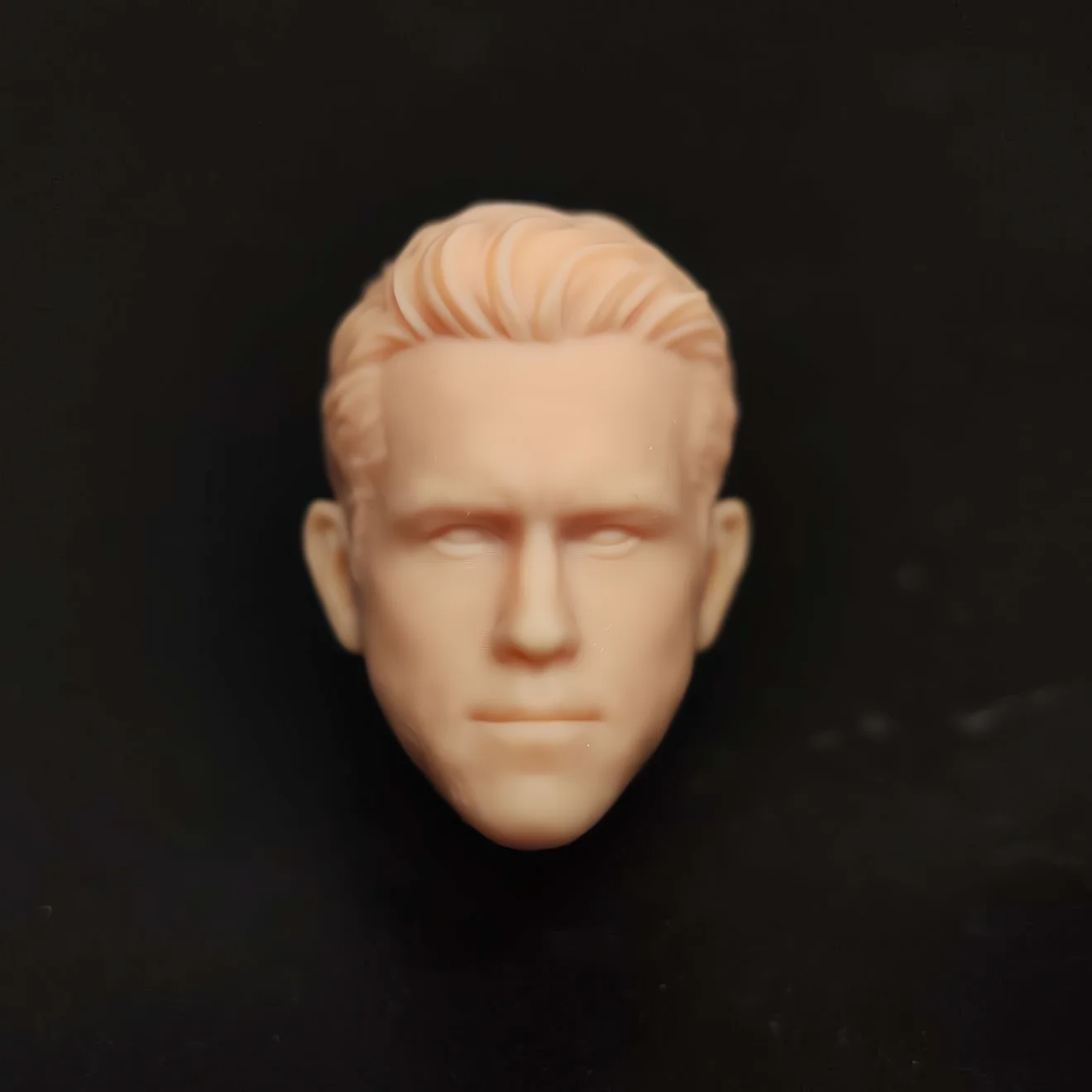 HL1274 Customized 1/18 1/12 1/10 Scale Ryan R Wade W Unpainted Head Sculpt for 3.75