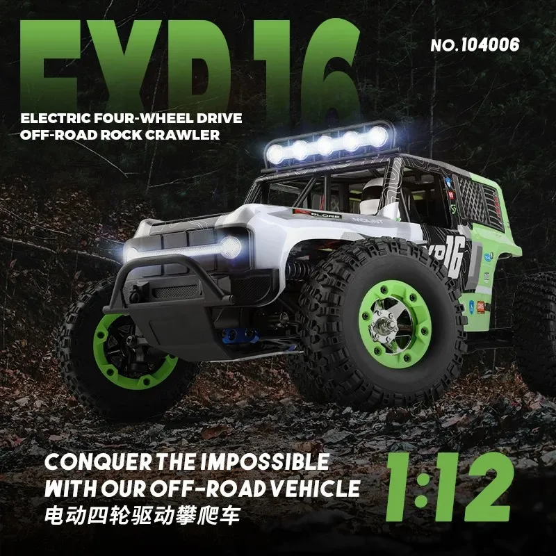 Wltoys 124006 Rc Car 1 12 Scale Full Proportional Electric 4wd High Speed Off Road Rock Crawler Racing Vehicle For Adult Hobby