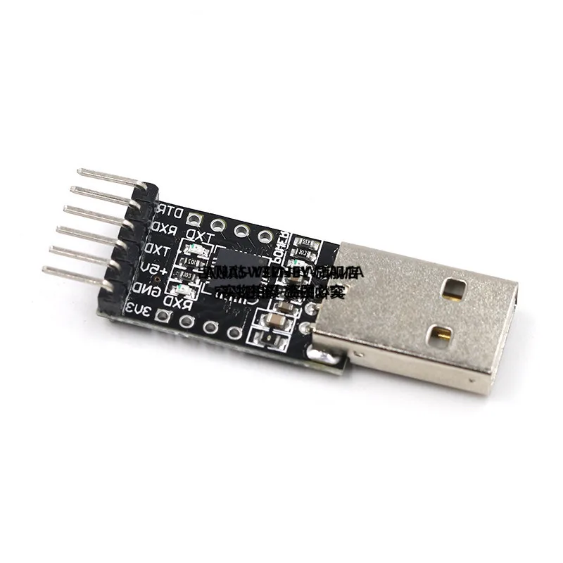 5 Pieces CP2102 Module USB to TTL USB to Serial UART Brush Board STC Downloader