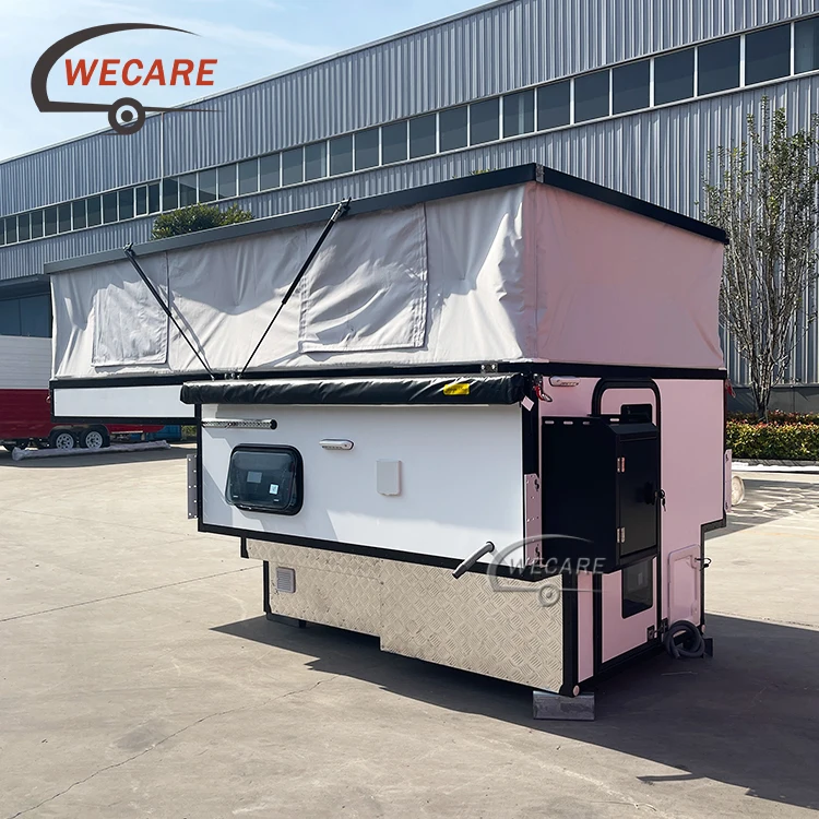 Wecare Mini Pick up Truck Rv Camper Expedition Truck Body for Pickup for Sale