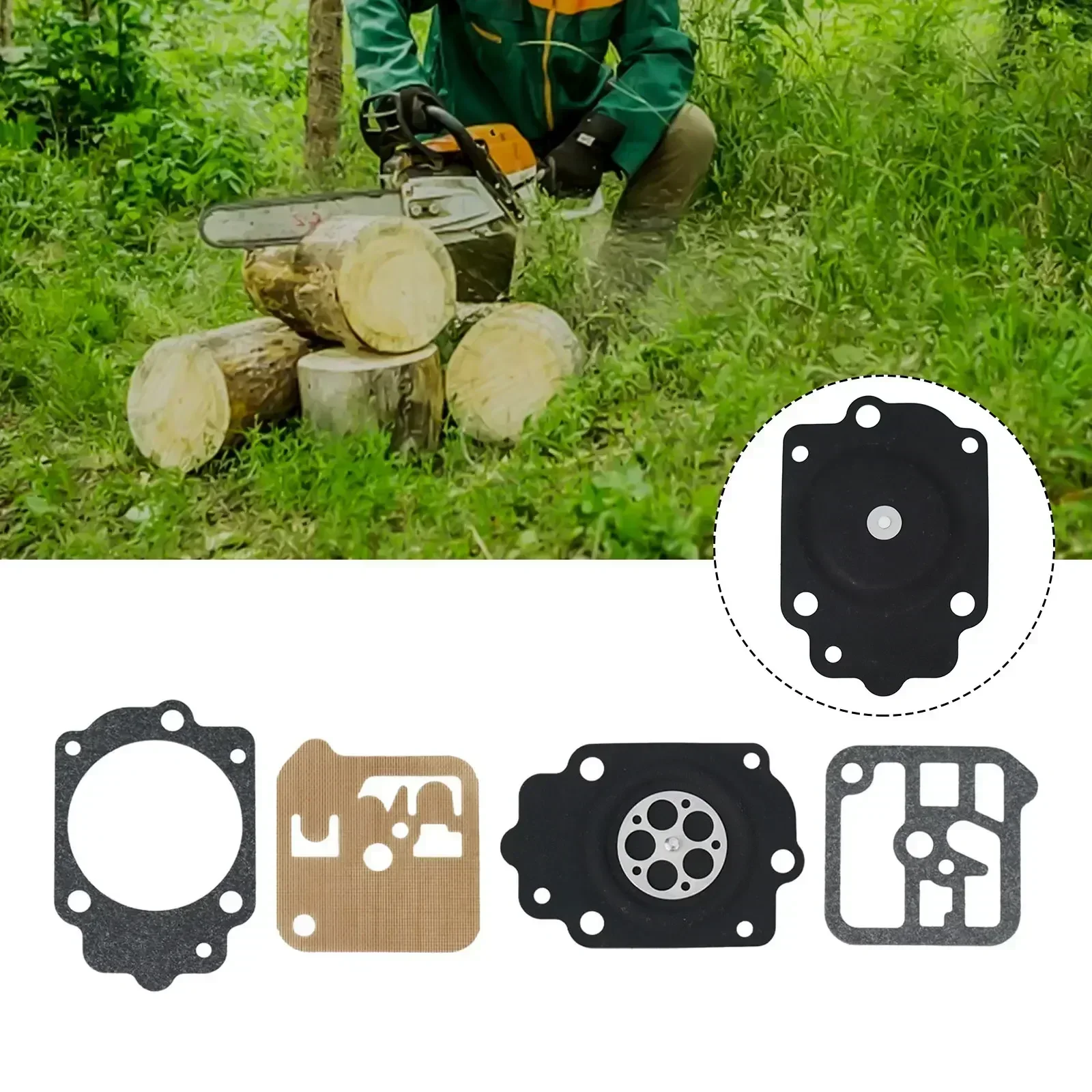 535 Carburettor Repair Kit For Stihl 034 For Wacker BH23 038 450 525 Chainsaw DG-1HK Fits For Dolmar 112 Kits Tool 117