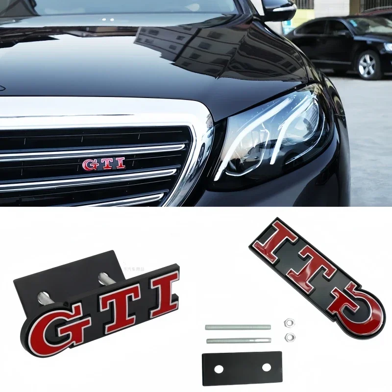 

3D Metallo Lettere Auto Baule Posteriore Griglia Anteriore GLI Logo Distintivo Per Golf Bora VW Jetta MK4 MK5 MK6 MK7 GLI Emblem