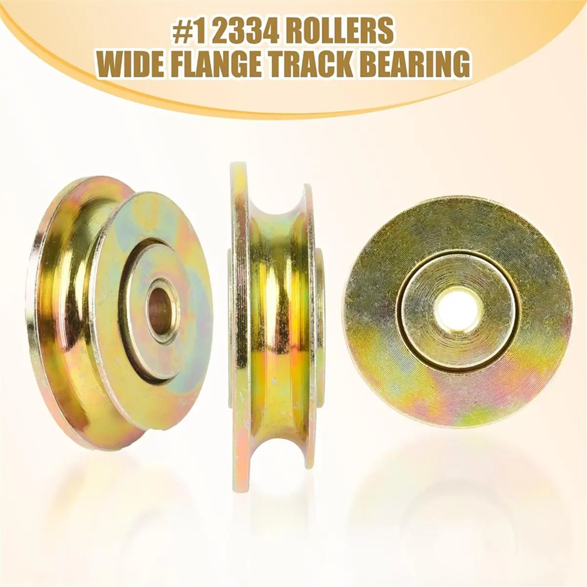 Cut-Off Flange Track Bearing Kit for Tapco Pro & Max Siding Brake 12334 Rollers, 12364 Screws, 10094 Lock Nuts