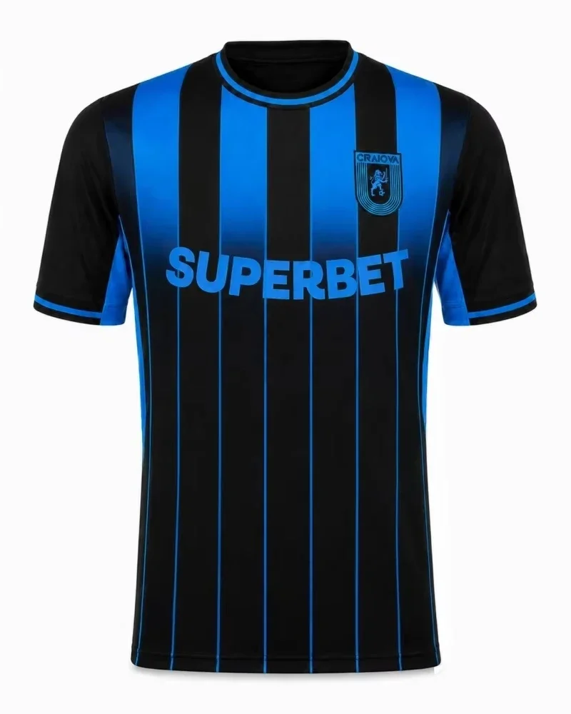 2026 New Universitatea Craiova Jerseys, Football Training Uniforms, Quick Drying, Breathable Family and Child Wear