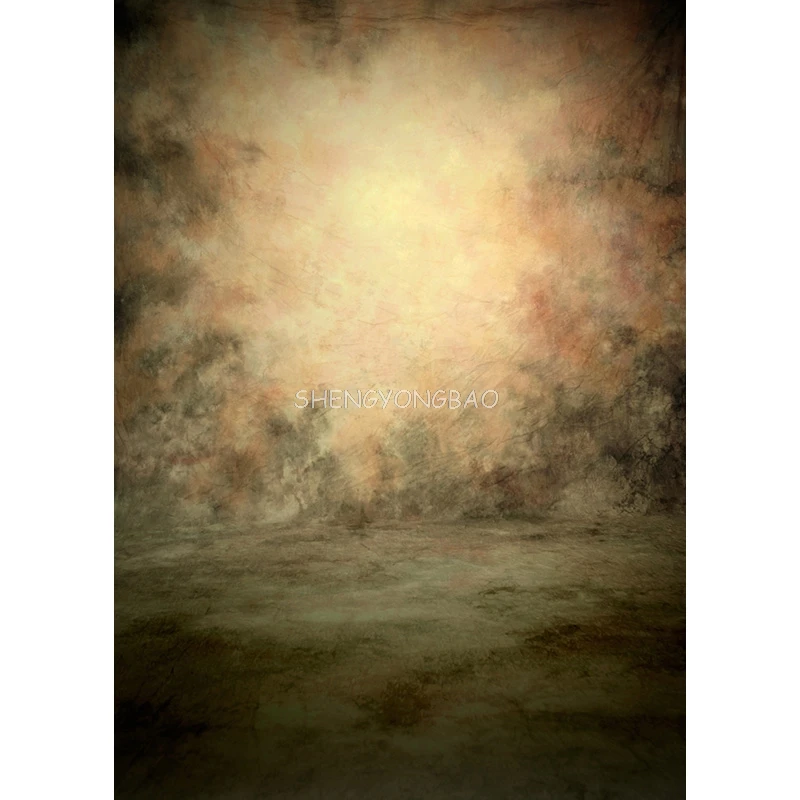 SHENGYONGBAO Abstract Gradient Grunge Vintage Baby Portrait  Background For Photo Studio Photography Backdrops LCJD-2205